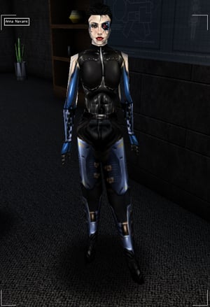 This is the Avatar Image for the Anna Navarre (Deus Ex) AI Voice and Text to Speech Generator